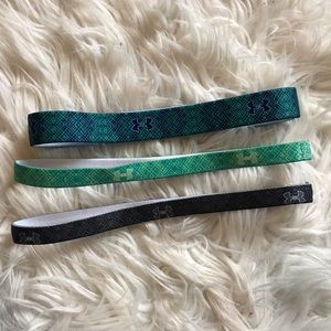 MULTICOLORED UNDER ARMOUR HEADBANDS